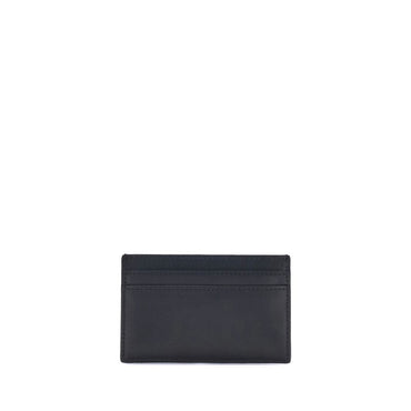 Alexander McQueen Black Calf Leather Bos Taurus Wallet