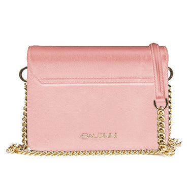 Baldinini Trend Pink Calfskin Handbag