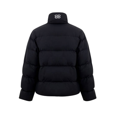 Balenciaga Black Polyamide Jackets & Coat