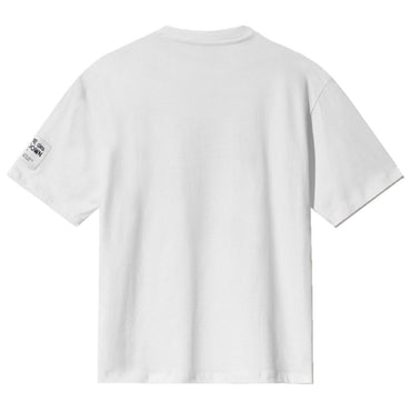 Comme Des Fuckdown White Cotton T-Shirt