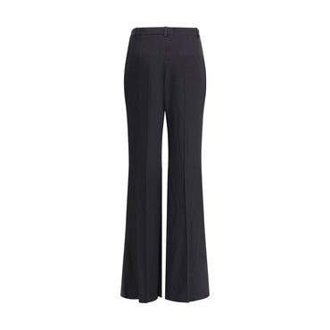 Balenciaga Black Viscose Flared Pants