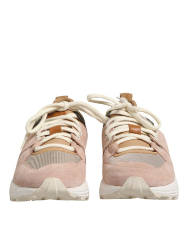 Dondup Multicolor Suede Low Top Women Sneakers Shoes