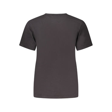 Calvin Klein Black Cotton Women T-Shirt
