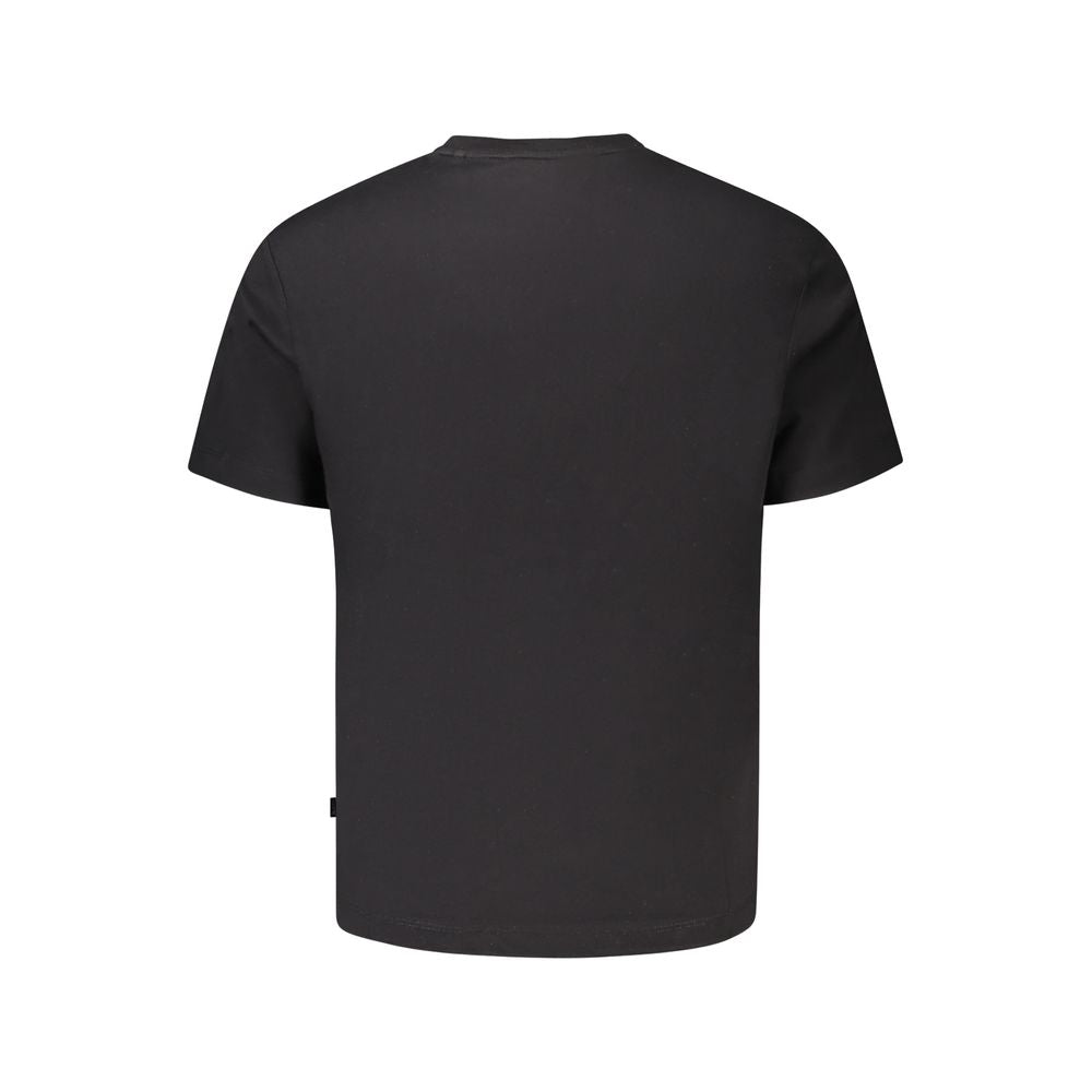 Guess Jeans Black Organic Cotton Men's T-Shirt