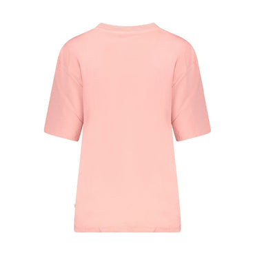 Guess Jeans Pink Organic Cotton Women T-Shirt