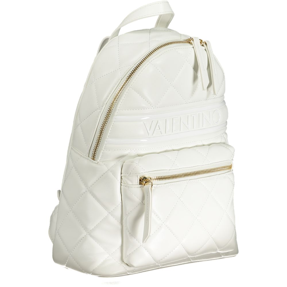 Mario Valentino Bianco Polyurethane Women Backpack