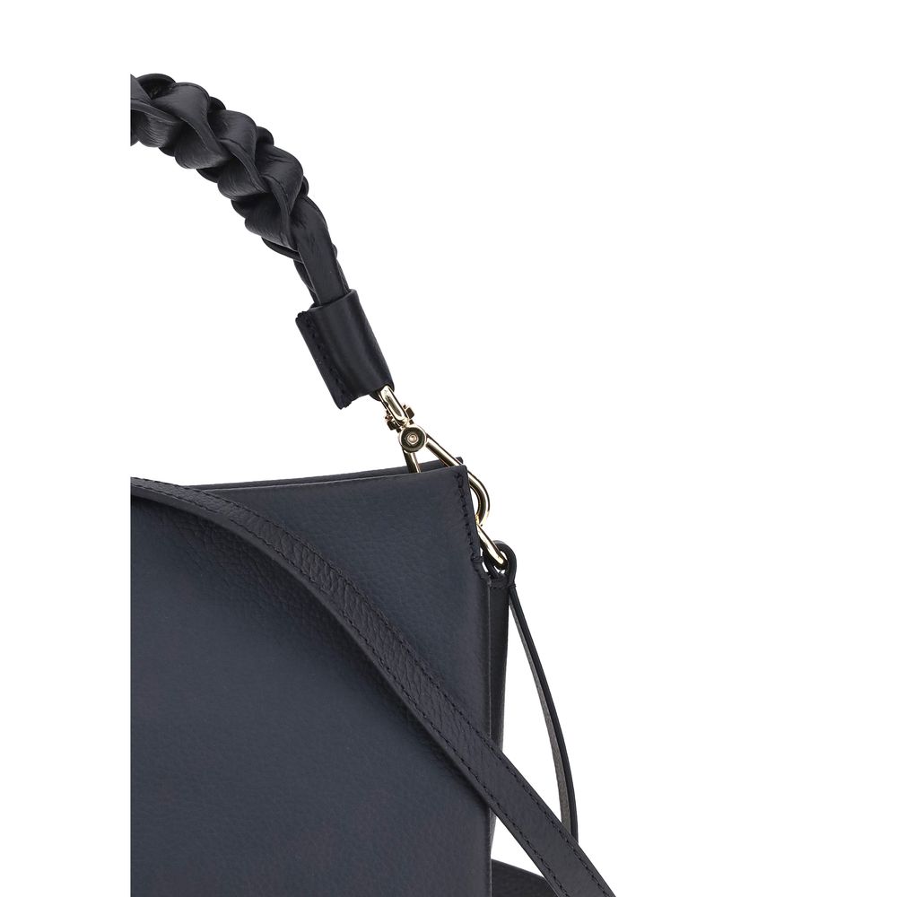 Coccinelle Black Calf Leather Bos Taurus Handbag