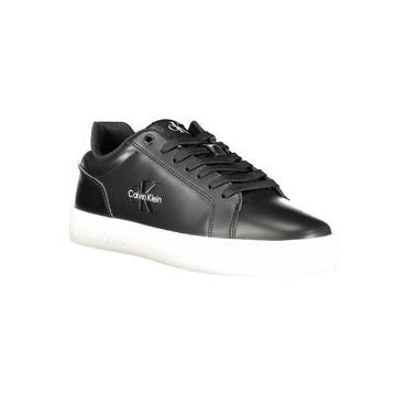 Calvin Klein Black Leather Men Sneaker