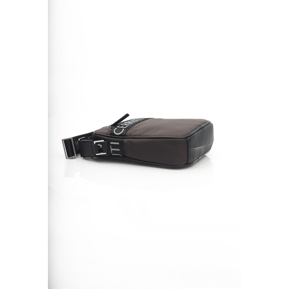 Cerruti 1881 Brown Leather Women Crossbody Bag