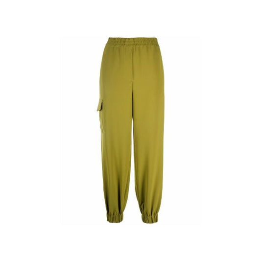 BLANCA VITA Green Elastane Cargo Pants