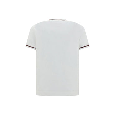 Brunello Cucinelli White Cotton T-Shirt