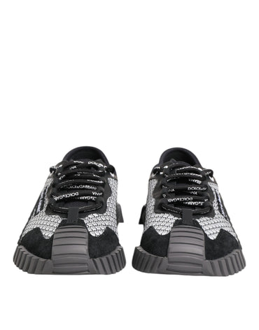 Dolce & Gabbana Multicolor Lace Up Low Top NS1 Sneakers Shoes