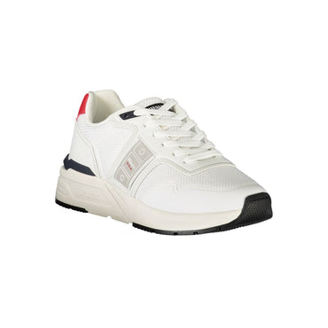 Blauer White Polyester Men Sneaker
