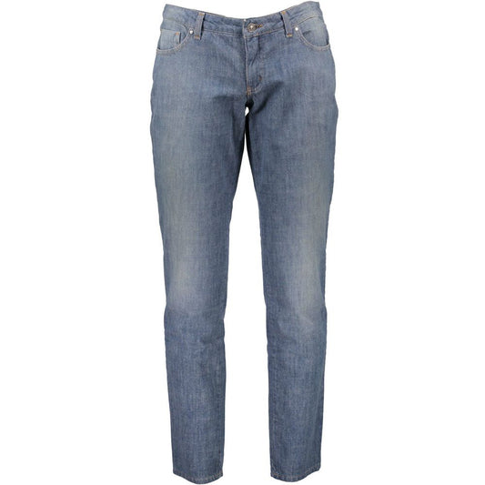 Costume National Blue Cotton Jeans Denim