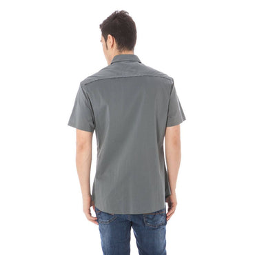 Costume National Gray Cotton Shirt