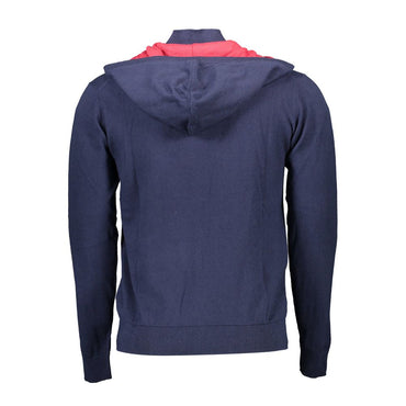 U.S. POLO ASSN. Blue Cotton Men's Cardigan