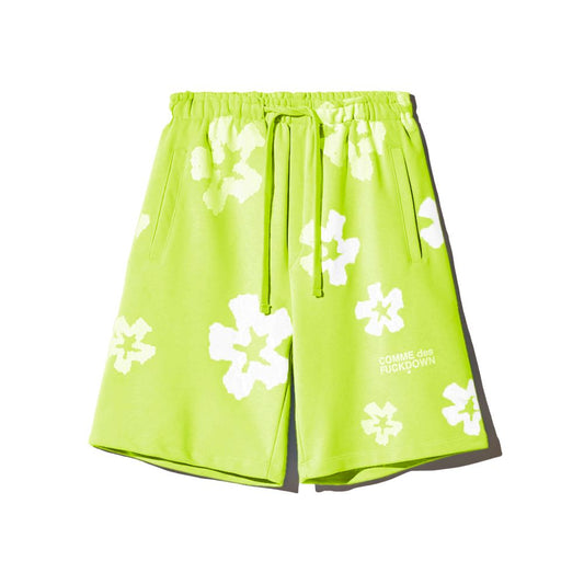 Comme Des Fuckdown Green Cotton Short