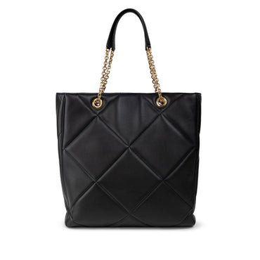 Dolce & Gabbana Black Leather Tote Bag