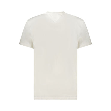 Tommy Hilfiger Bianco Cotton Men T-Shirt