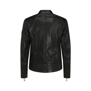 Belstaff Black Leather Jacket