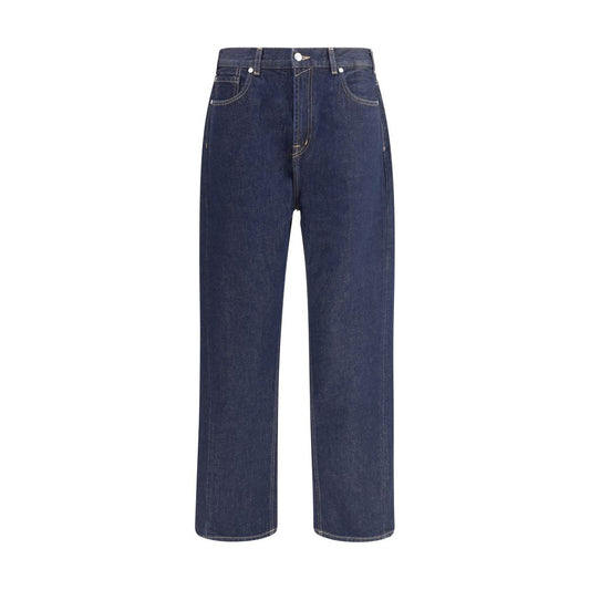 7FOR Blue Cotton Jeans Denim