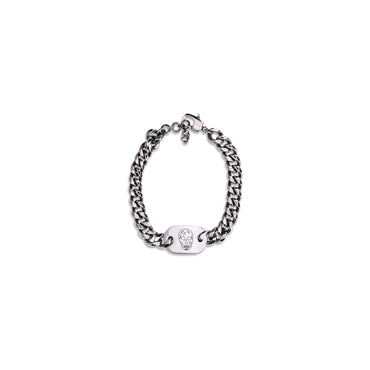 Alexander McQueen Silver Brass Bracelet