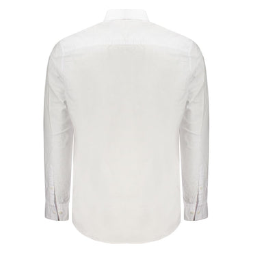 Calvin Klein White Cotton Men Shirt