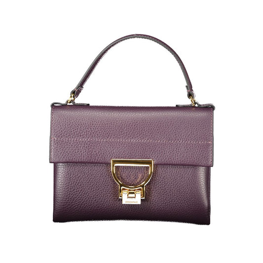 Coccinelle Purple Leather Women Handbag