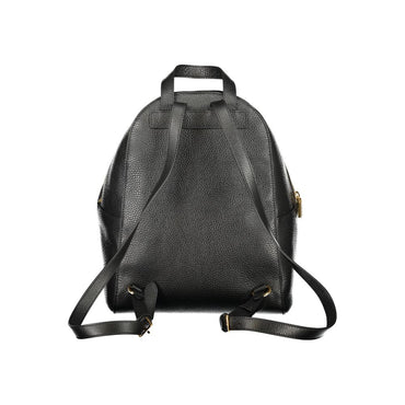 Coccinelle Black Leather Women Backpack