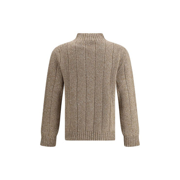 Brooksfield Beige Wool Sweatshirt