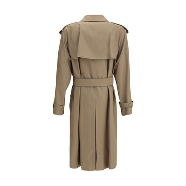 Burberry Beige Cotton Trench Coat