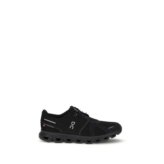 ON Black Polyurethane Athletic Sneakers