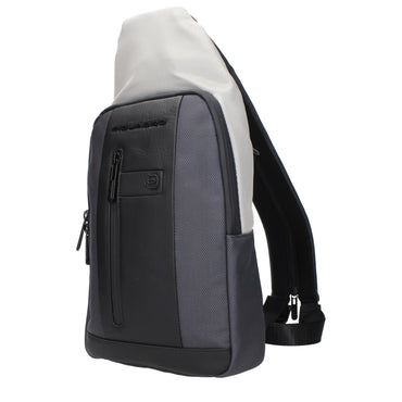Piquadro Gray Fabric Backpack