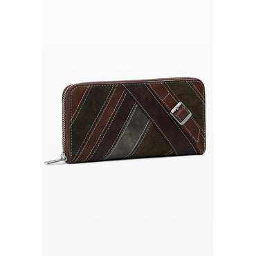 Desigual Brown Polyethylene Wallet