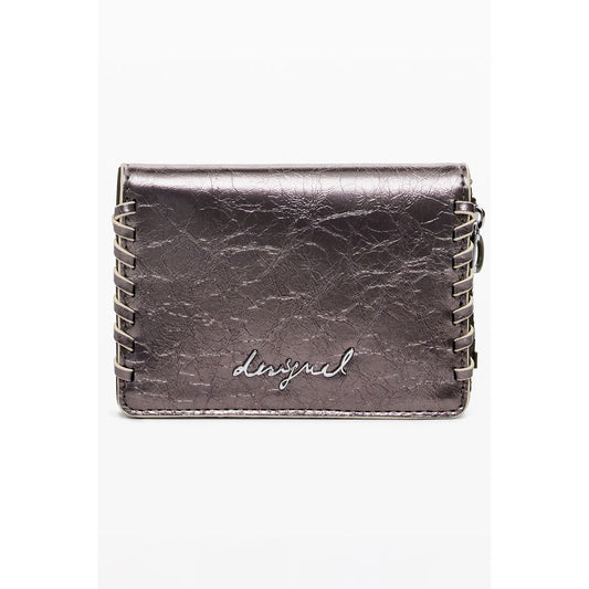 Desigual Bronze Polyethylene Wallet
