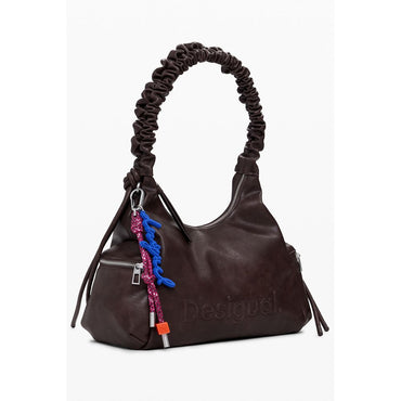 Desigual Brown Polyethylene Handbag
