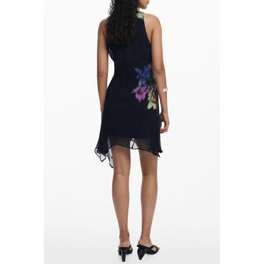 Desigual Nero Polyester Women's Dress