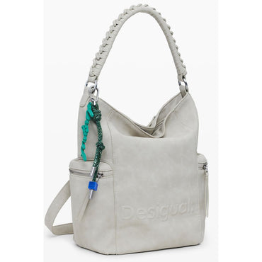 Desigual Beige Polyurethane Women Backpack