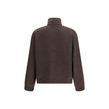Brunello Cucinelli Brown Cashmere Turtleneck