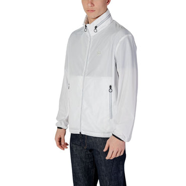 Armani Exchange White Polyester Shell Jacket