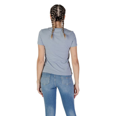 Guess Blue Cotton T-Shirt