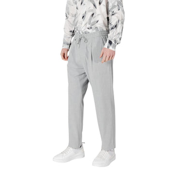 Antony Morato Gray Polyester Casual Pants