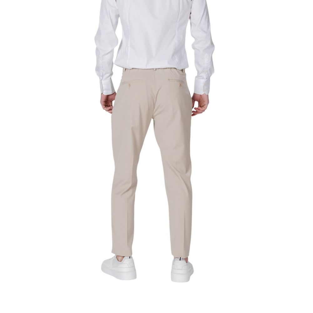 Antony Morato Beige Polyester Casual Pants