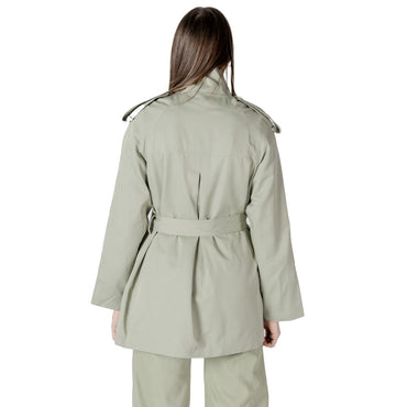 Morgan De Toi Bicolor Cotton Parka