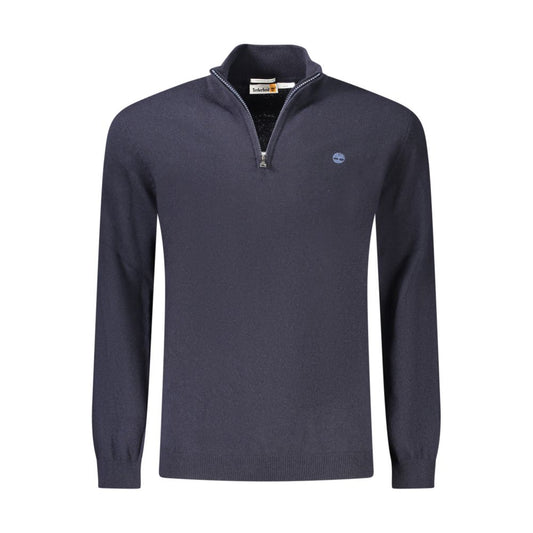 Timberland Blue Wool Men Sweater
