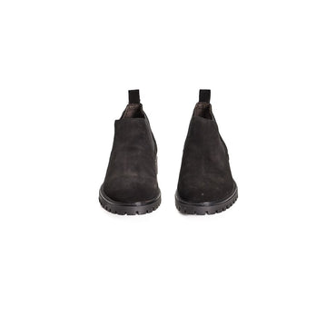 Roberto Pepe Luxury Black Calfskin Men Boot