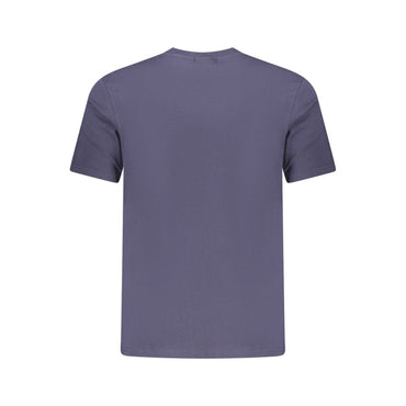 Napapijri Blue Cotton Men T-Shirt