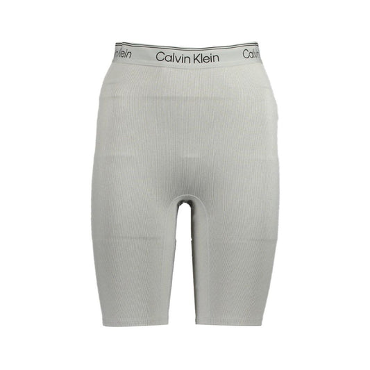 Calvin Klein Gray Polyester Pant