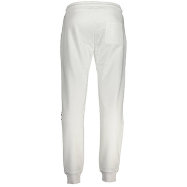 Cavalli Class White Cotton Pant
