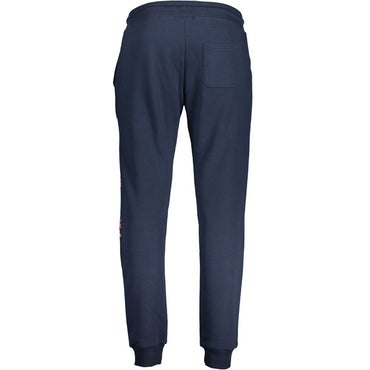 Cavalli Class Blue Cotton Pant